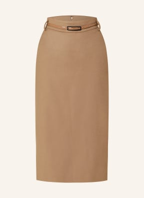 スカート MAX MARA 24FW Camel Ginseng Wool Midi Skirt GINSENG 001 Ginseng Skirt Camel – The LBD Shop