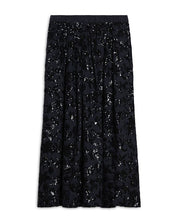 Nome Sequinned Skirt Navy