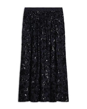 Nome Sequinned Skirt Navy