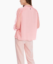 Spotty Bow-tie blouse