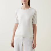 Zibetto Crew Neck SS Rib Knit