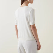 Zibetto Crew Neck SS Rib Knit