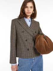 Brown tweed jacket