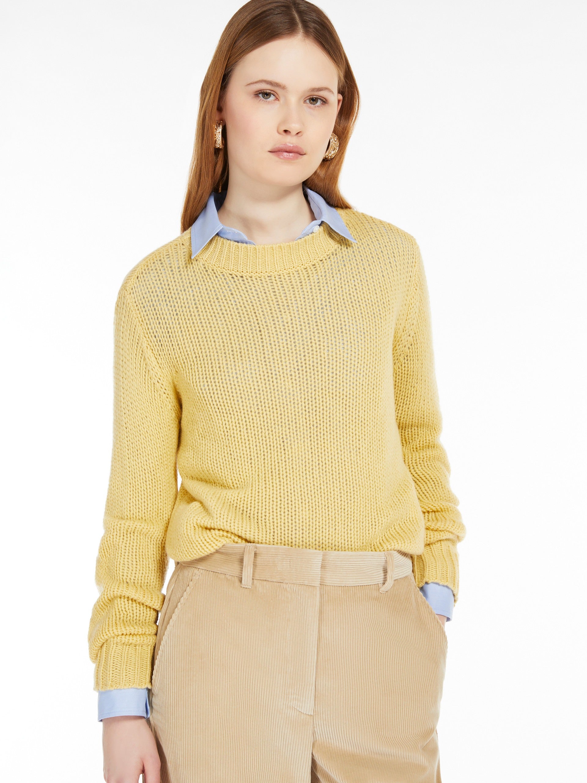 Dalida mustard sweater