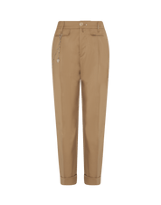 Concise Straight leg pants with double ticket pocket