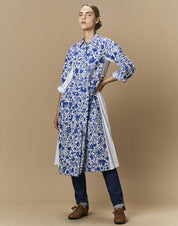 Beloved  Print L/S shirtdress