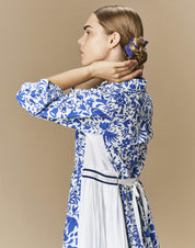 Beloved  Print L/S shirtdress