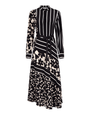 Splendour Shirtdress in cream and black print