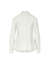 Optimize Fitted shirt with fluted hem
