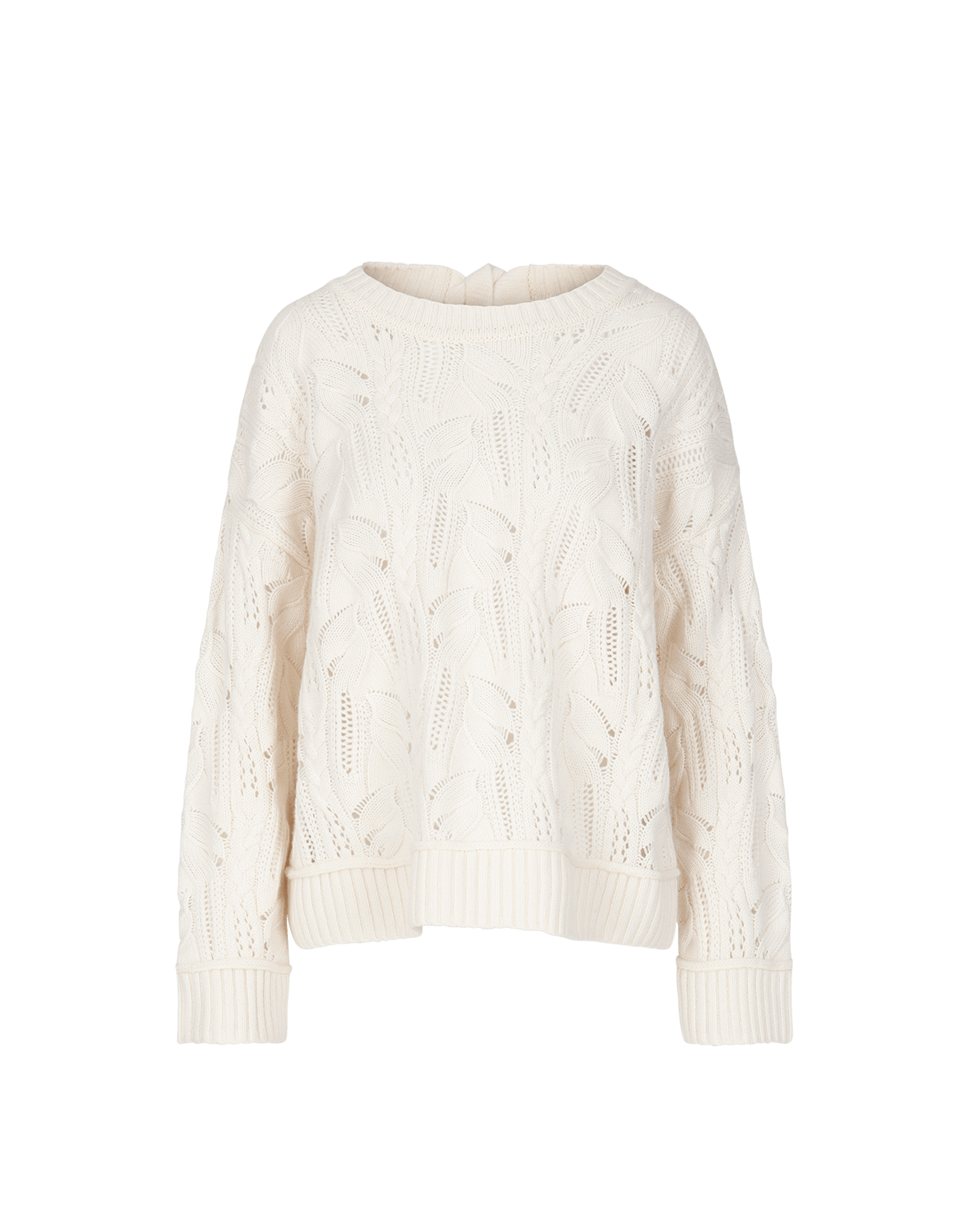 Regard White Sweater