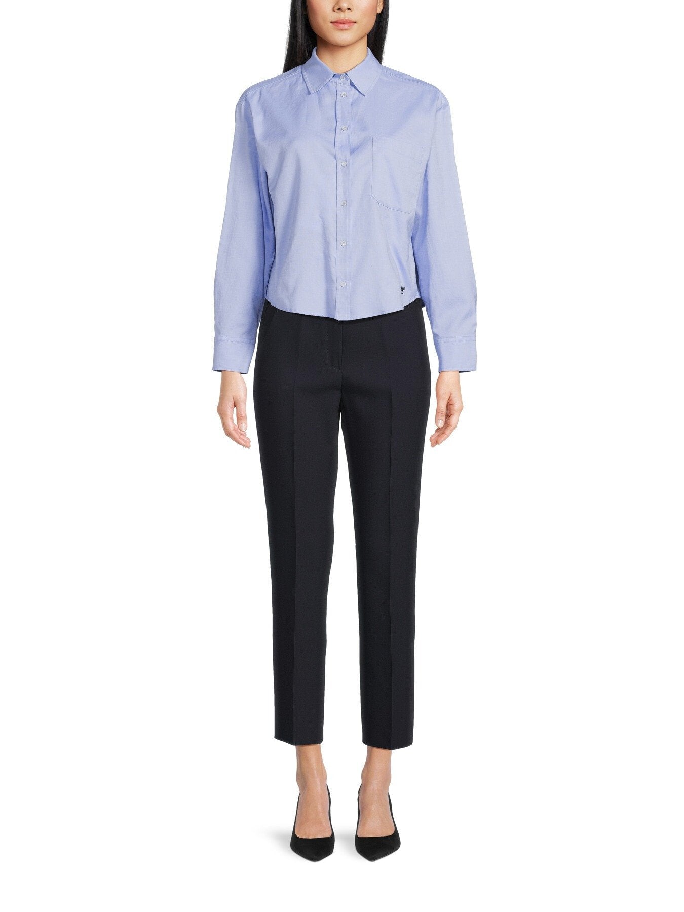 Freda Cigarette trousers Navy