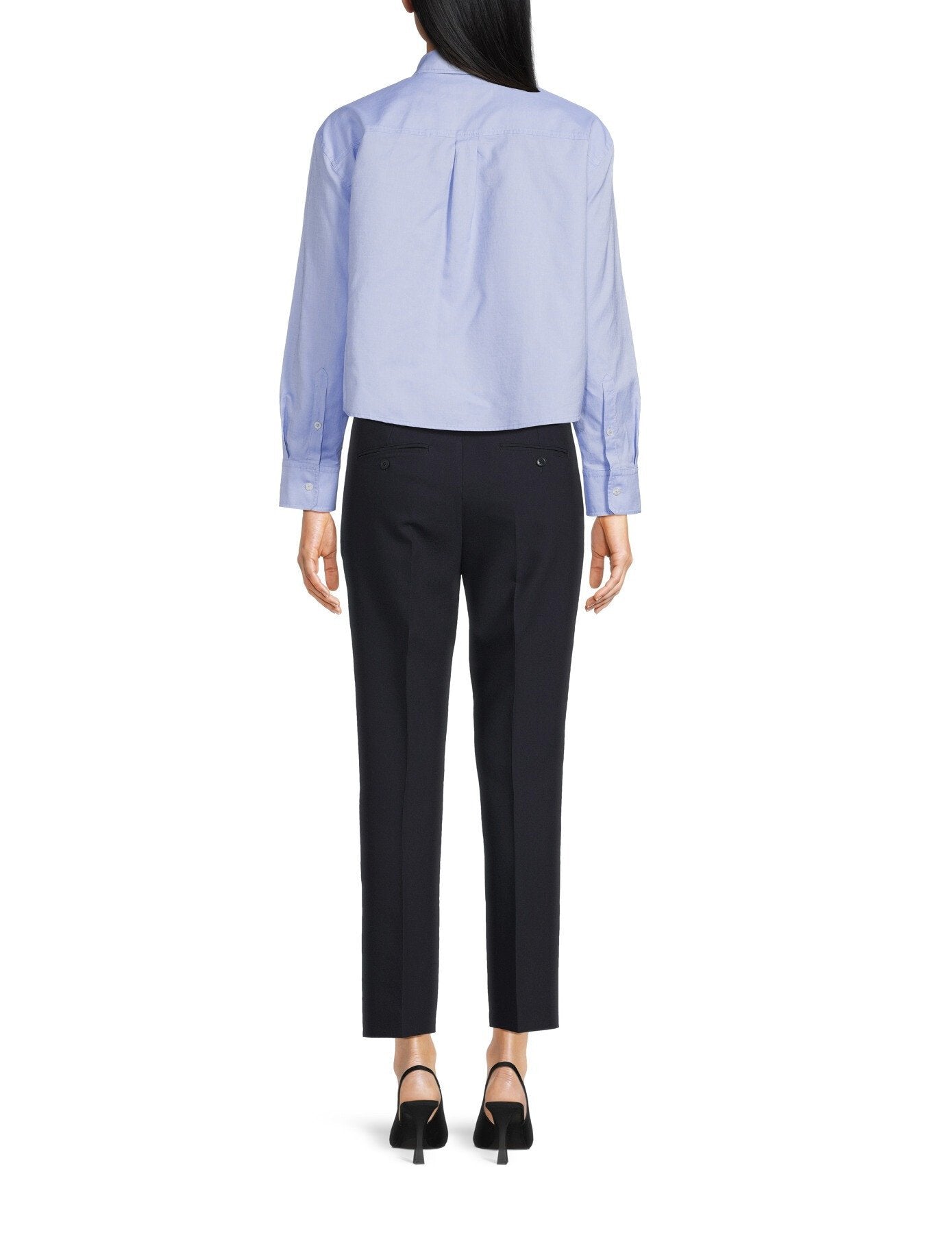 Freda Cigarette trousers Navy