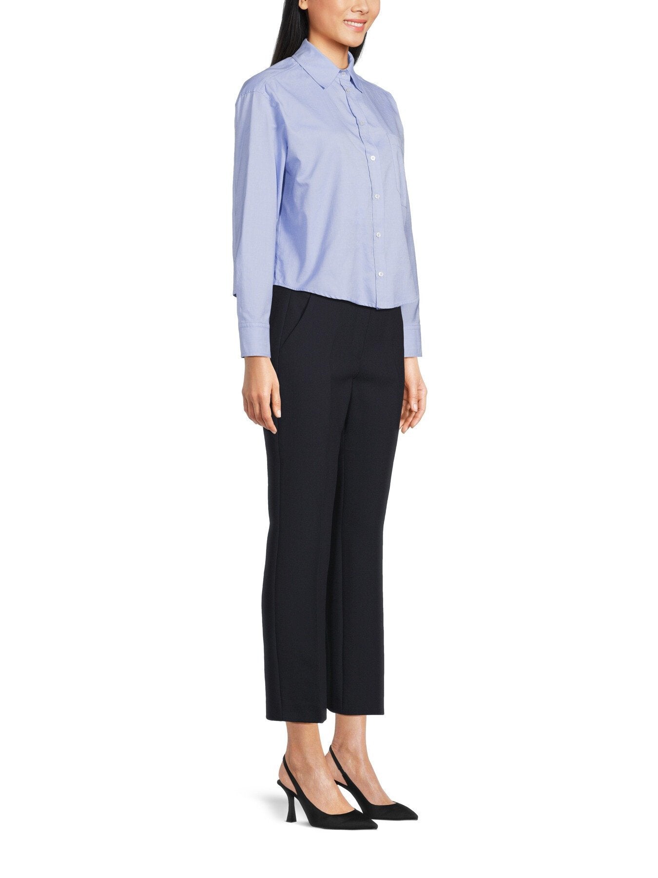 Freda Cigarette trousers Navy