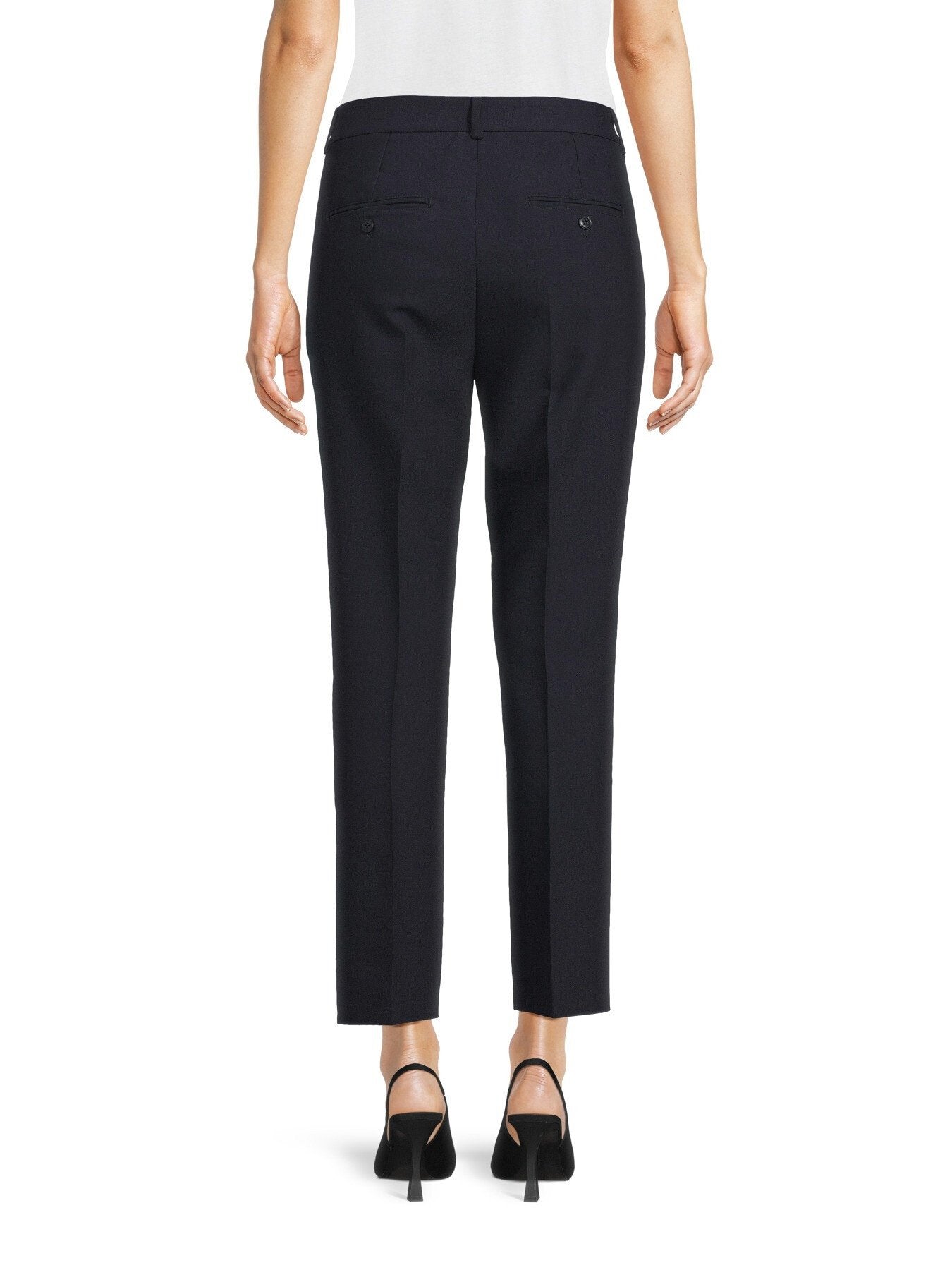 Freda Cigarette trousers Navy