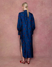 Dakota Twill Midi Dress - Petal Cloud