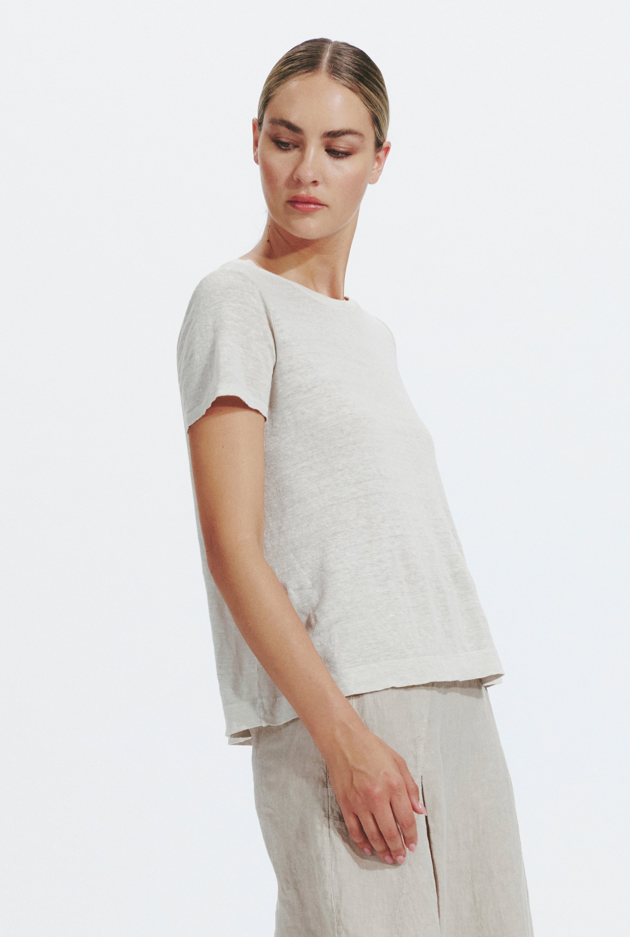 Linen tee