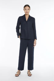 Socrates Navy Jacket Linen