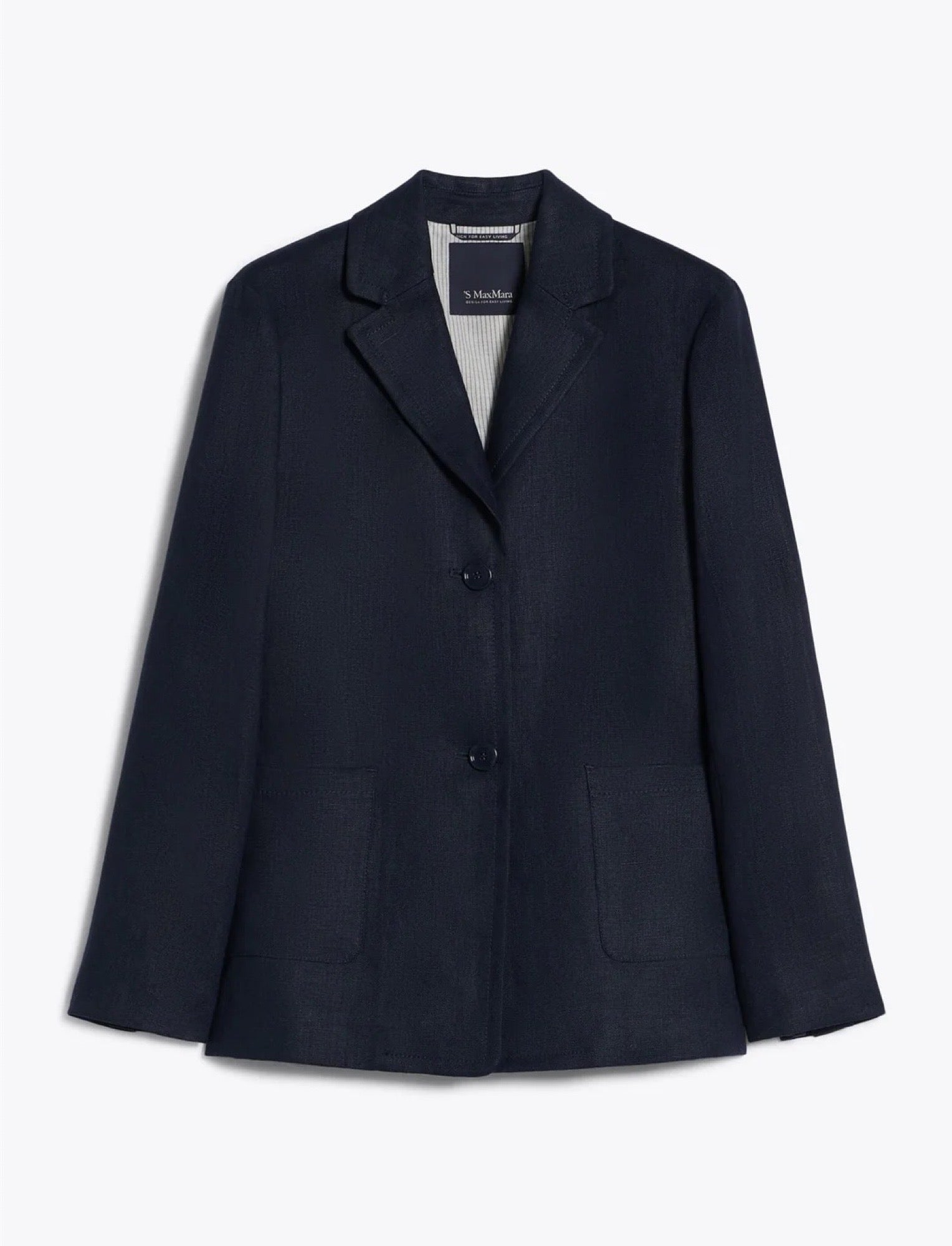 Socrates Navy Jacket Linen