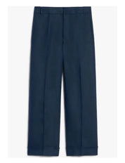Salix Navy  Linen Pants