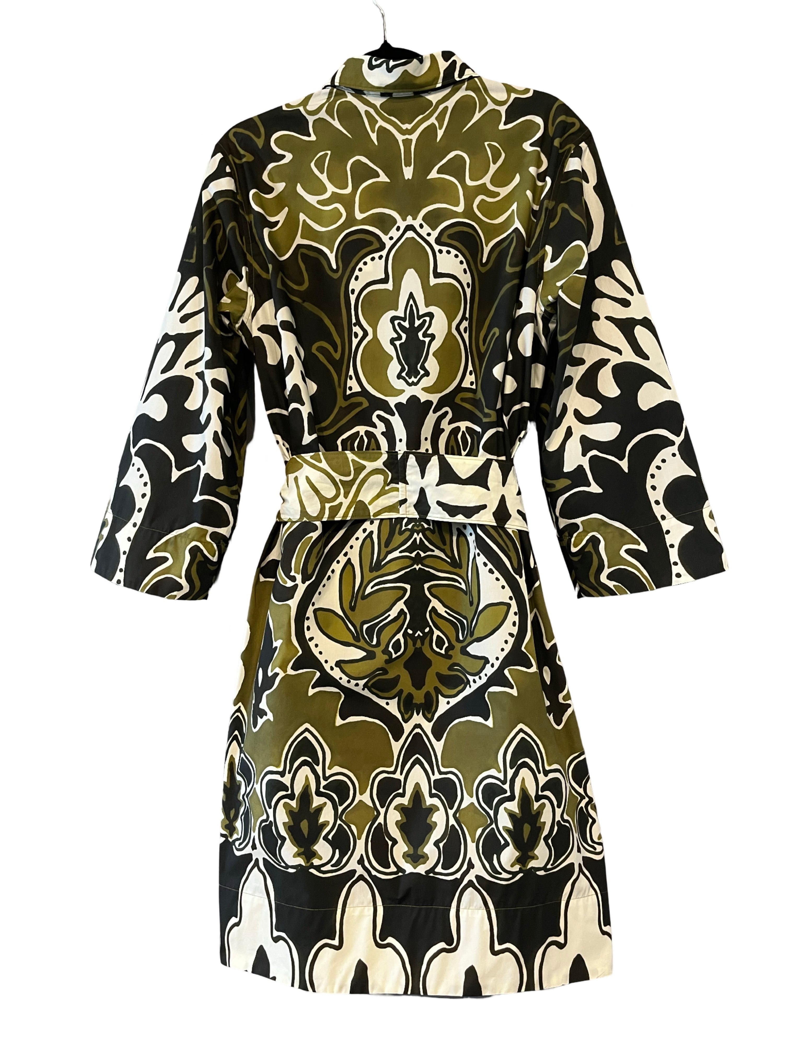 Tonia Shirtdress Damask