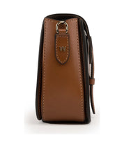 Small-sized crossbody bag tan