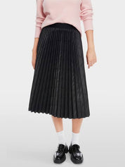 Black Pleated Skirt