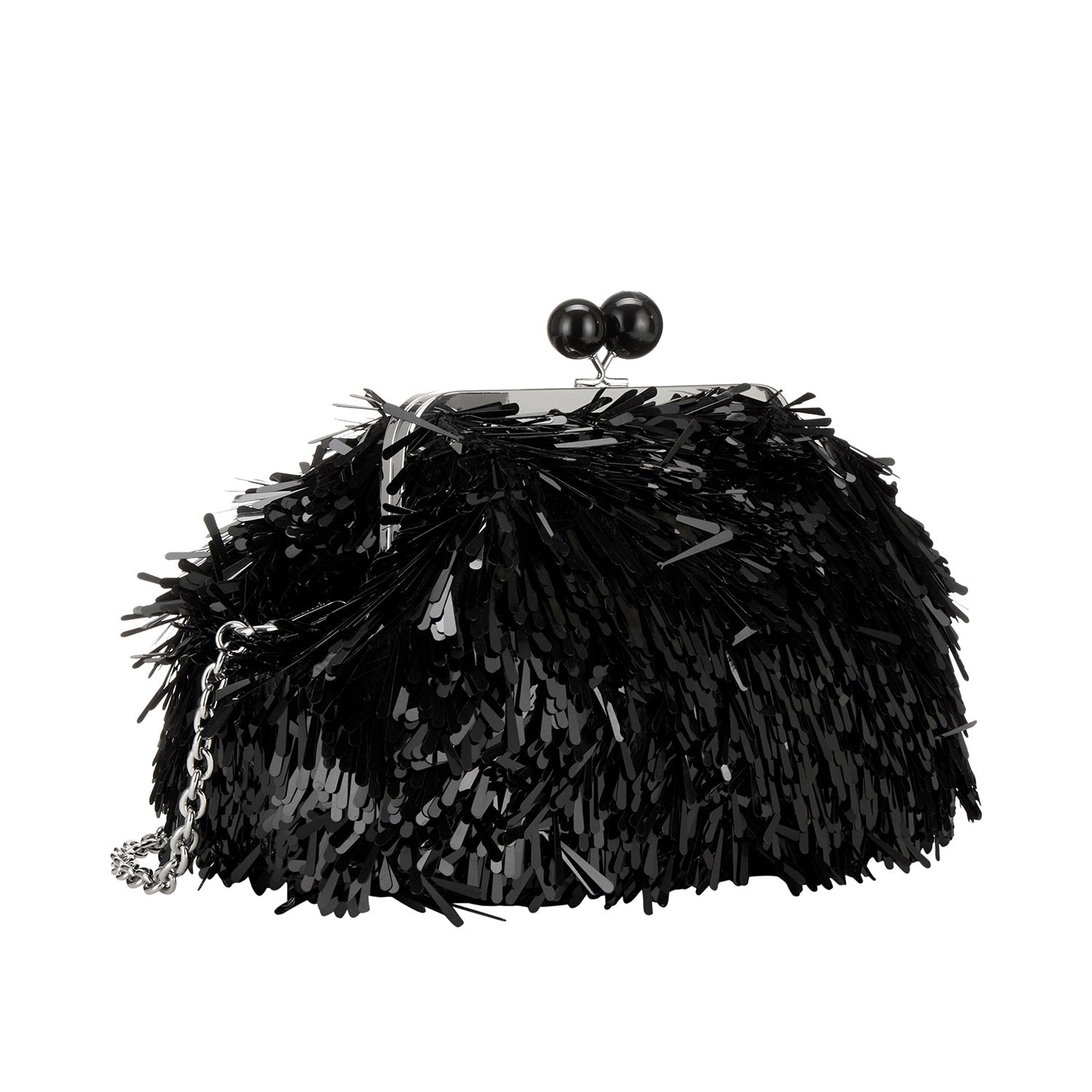 Giusto embroidered with sequins clutch