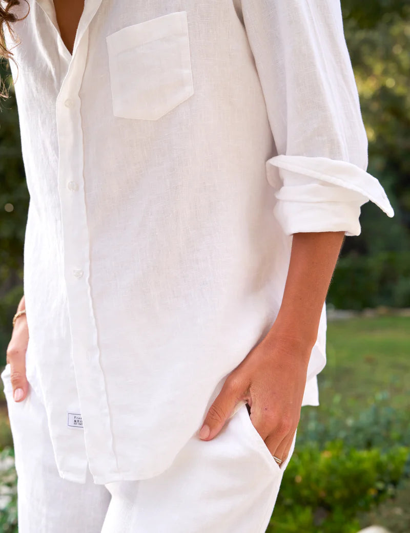Linenset Tuscany Getaway Set - Eileen Button-Up & Maisie Wide-Leg Pant