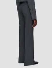 Tailored Wool Stretch Morissey Trousers Slate