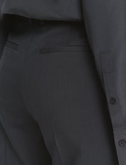 Tailored Wool Stretch Morissey Trousers Slate