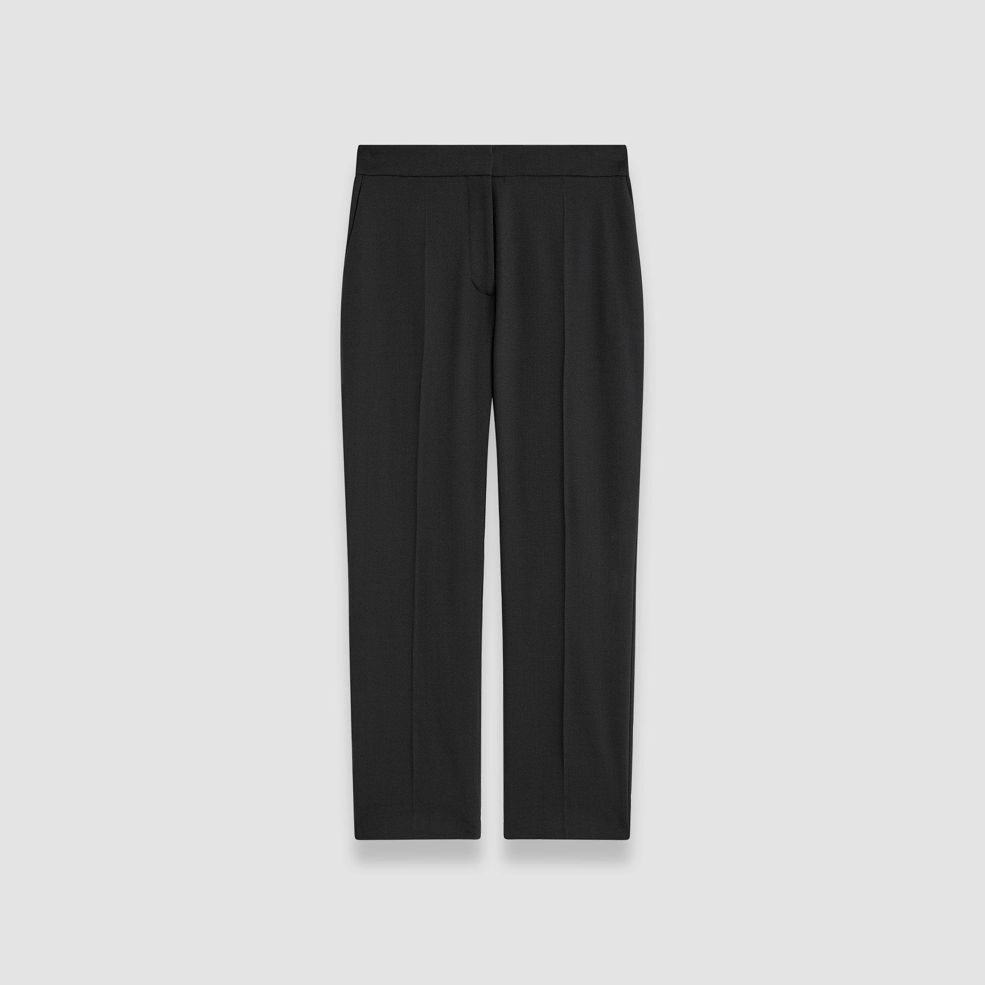 Vilar Tailoring Crepe Trousers Black