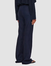 Tafira Gabardine Stretch Trousers Navy