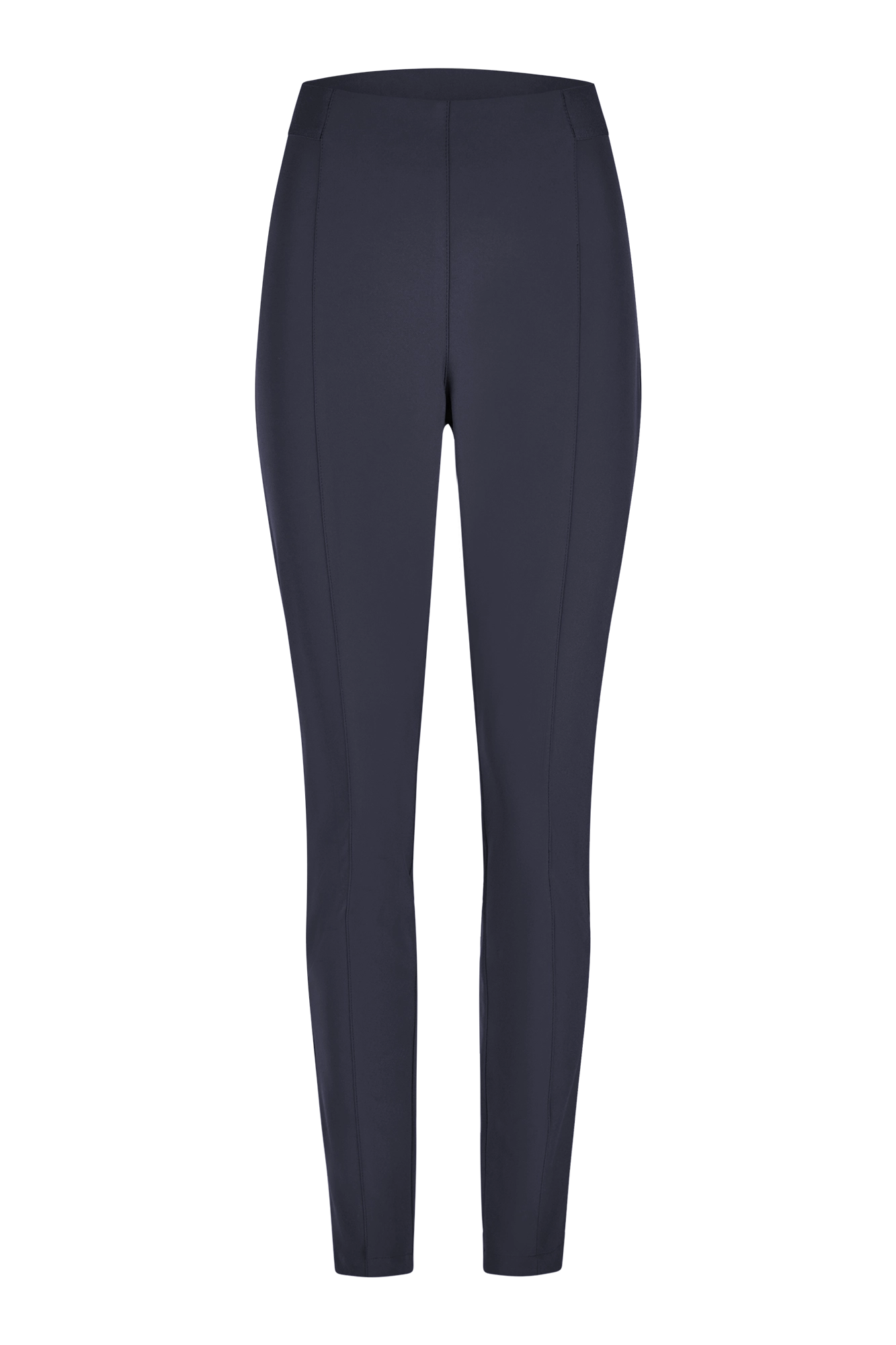Sporty slim pants Black