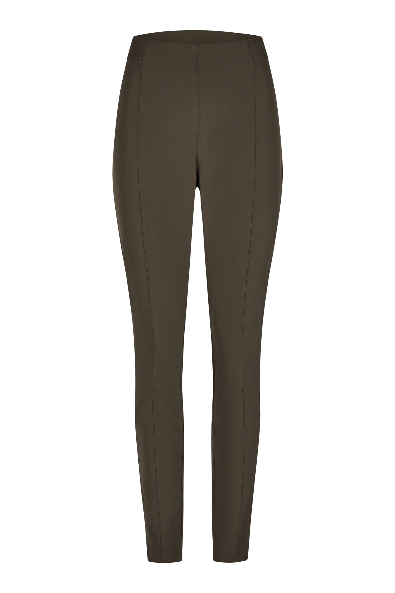 Sporty slim pants Black