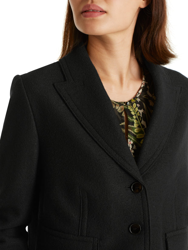 Black 3 Button BlazerJacket