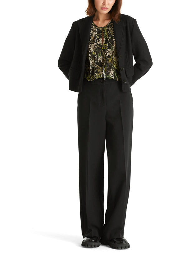 Black 3 Button BlazerJacket