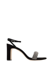 Shay Black Rhinestone Heel