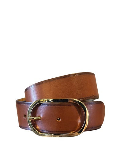 Lorena Baileys Buckle Gold Belt