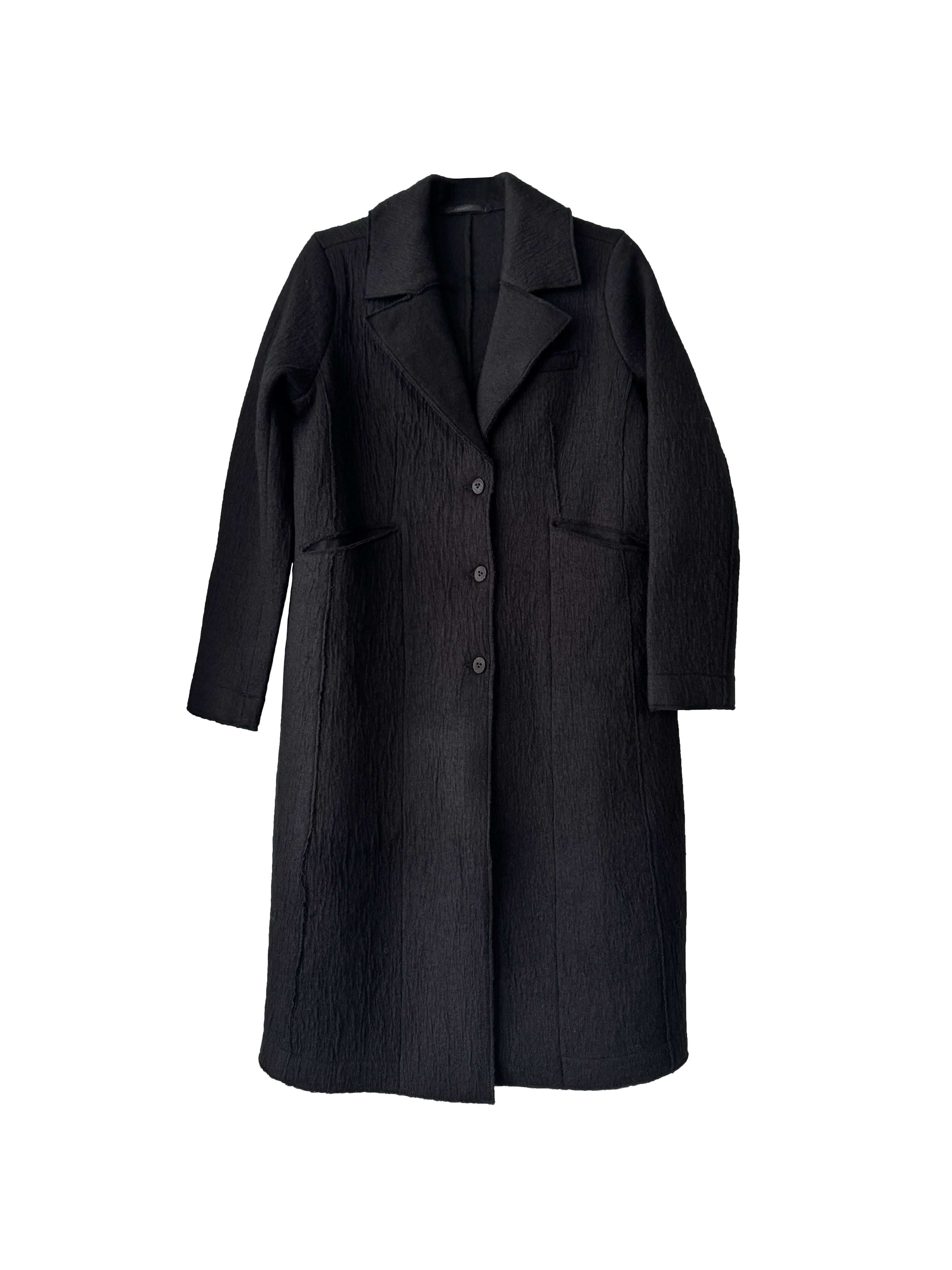 Classic Wool Coat Black