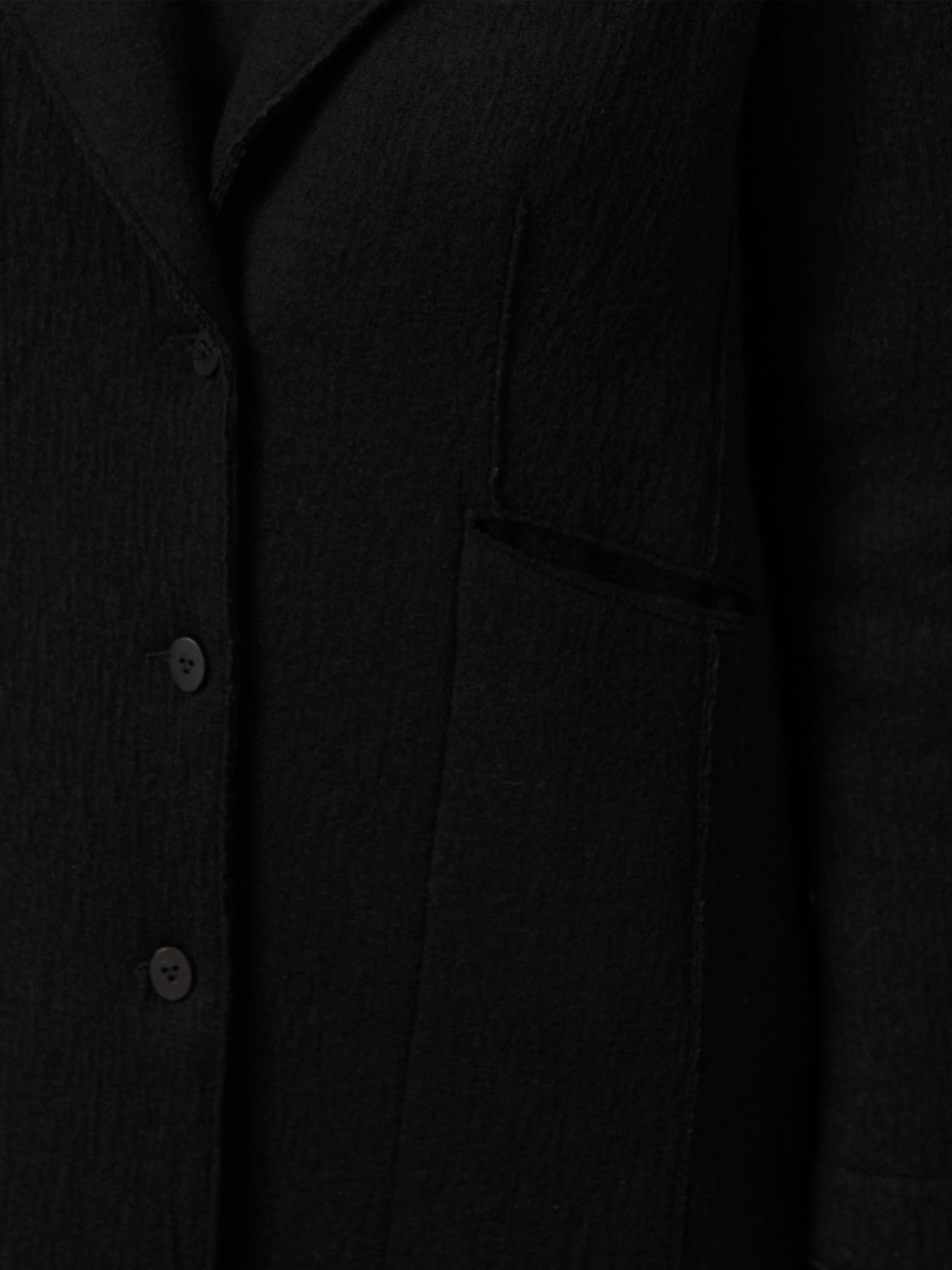Classic Wool Coat Black