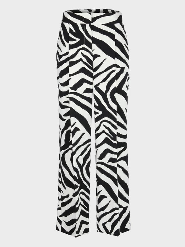 Zebra print pants