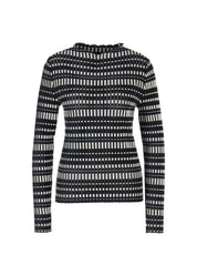 Midnight Blue Striped Sweater