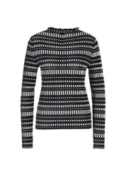 Midnight Blue Striped Sweater