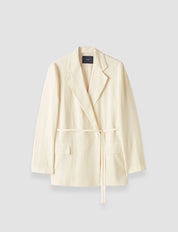 Amelot Pleat Jacquard Jacket