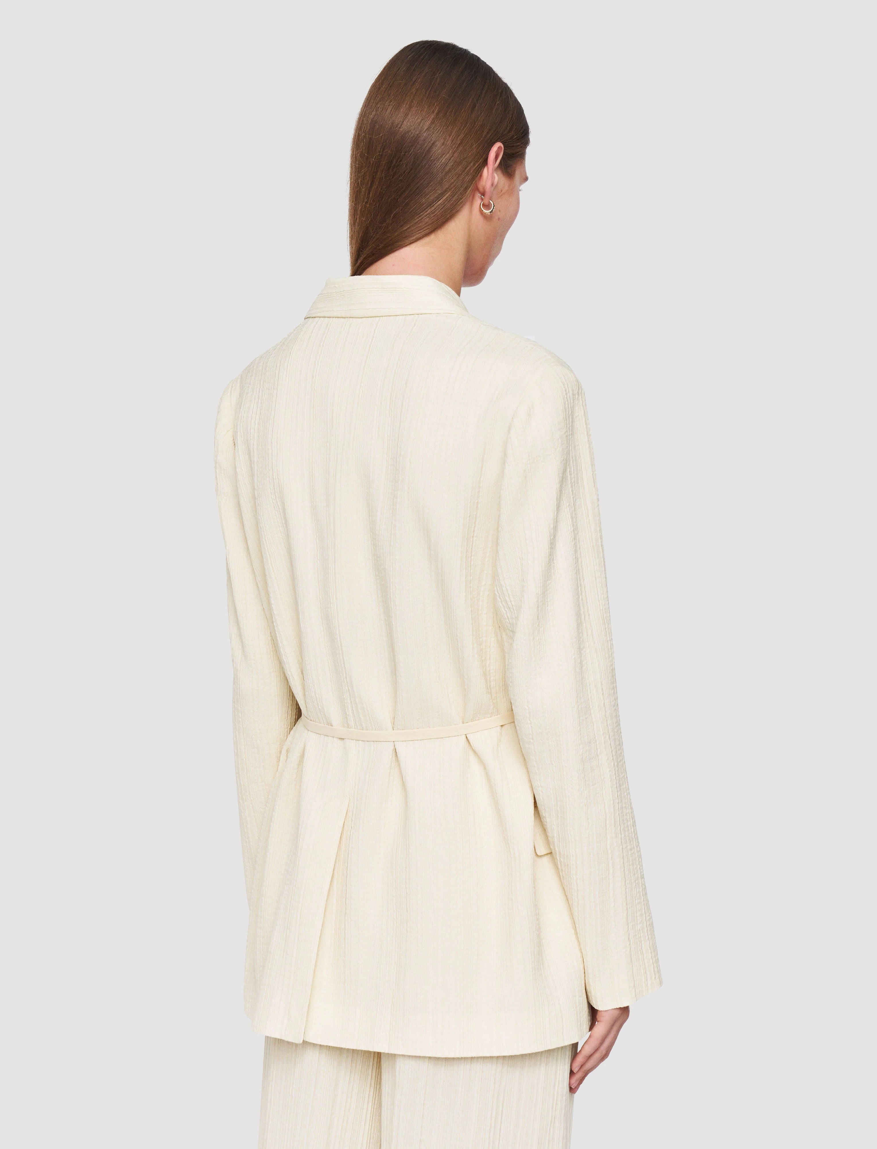 Amelot Pleat Jacquard Jacket