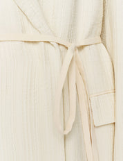 Amelot Pleat Jacquard Jacket
