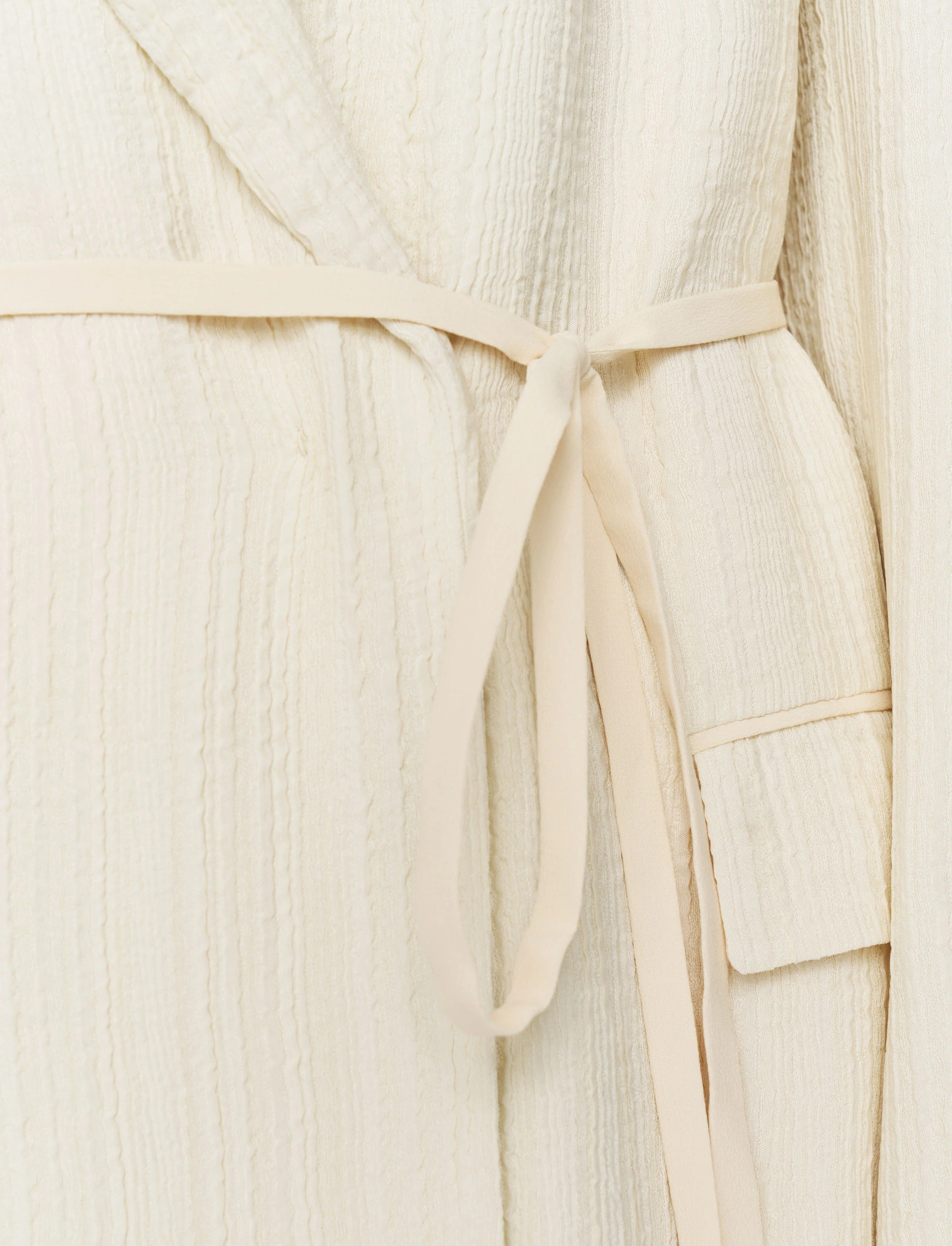 Amelot Pleat Jacquard Jacket