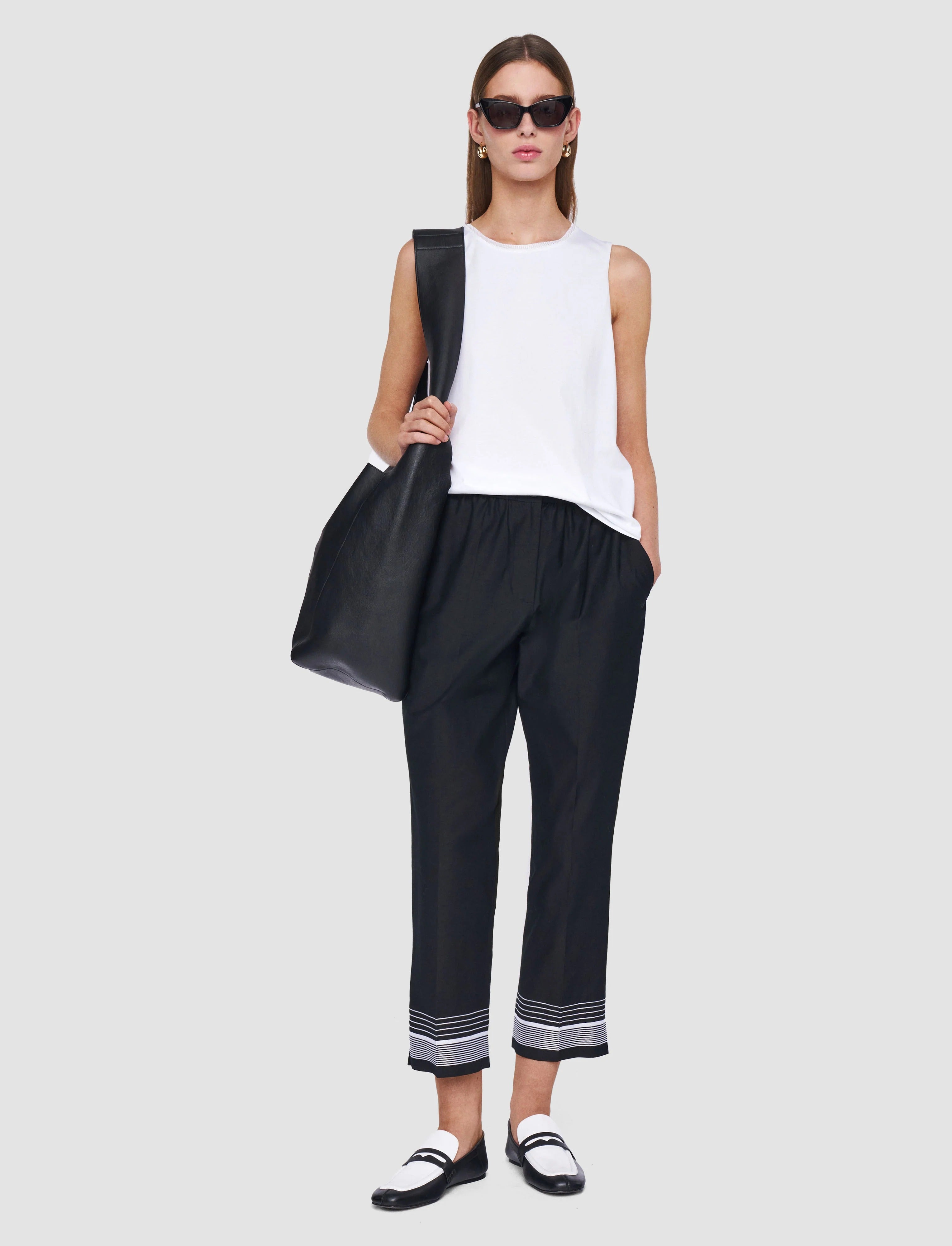 Cotton Silk Jersey Tank Top