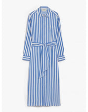 Falasco Blue Stripe  Shirtdress