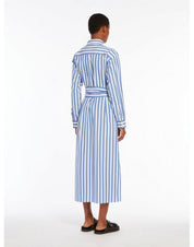 Falasco Blue Stripe  Shirtdress